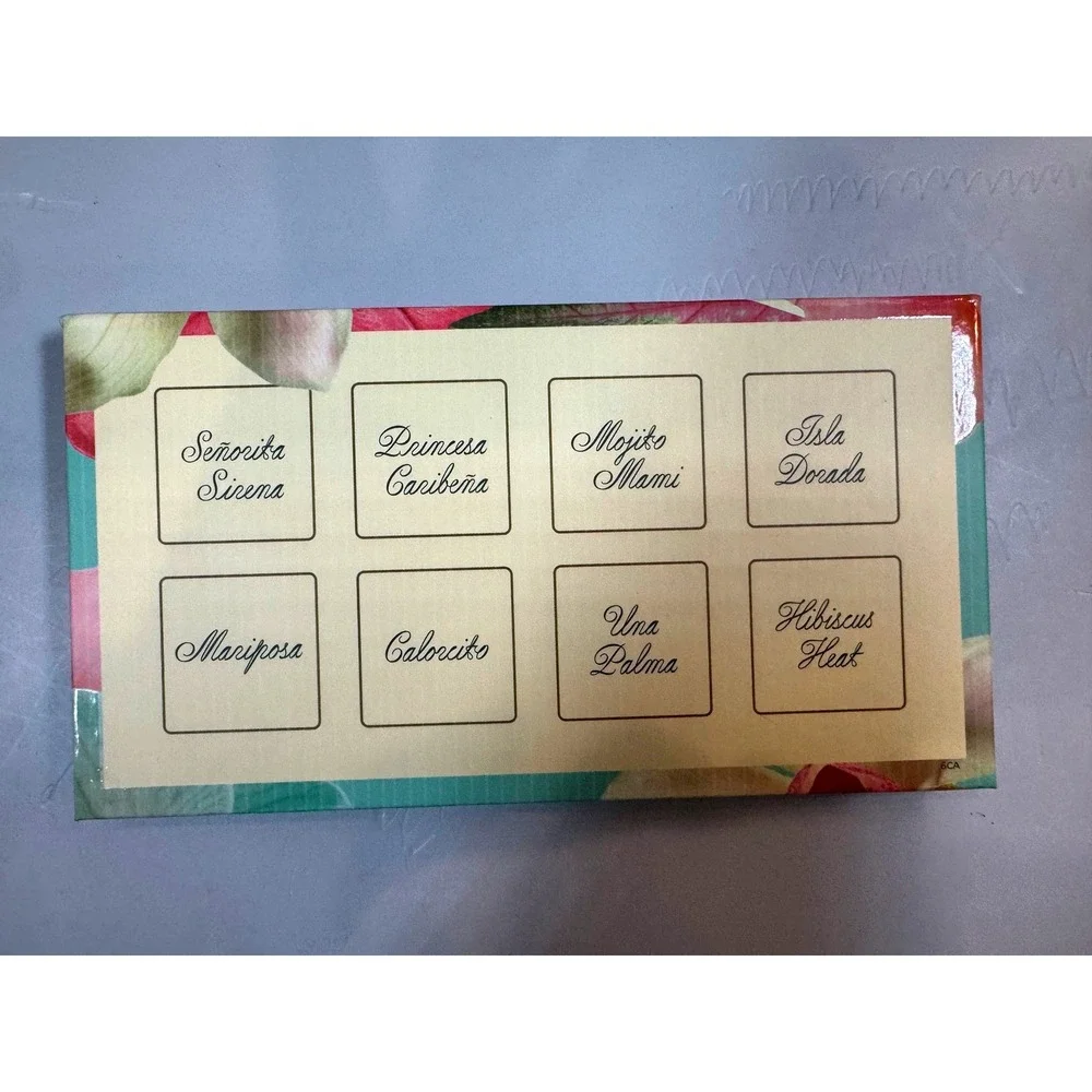 Alamar Cosmetic Princesa Del Caribe Pressed Pigment Eyeshadow Palette 8g Shimmer